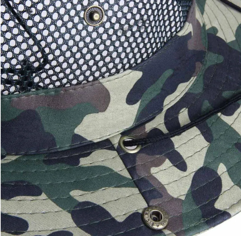 Camouflage Mesh Boonie Hats