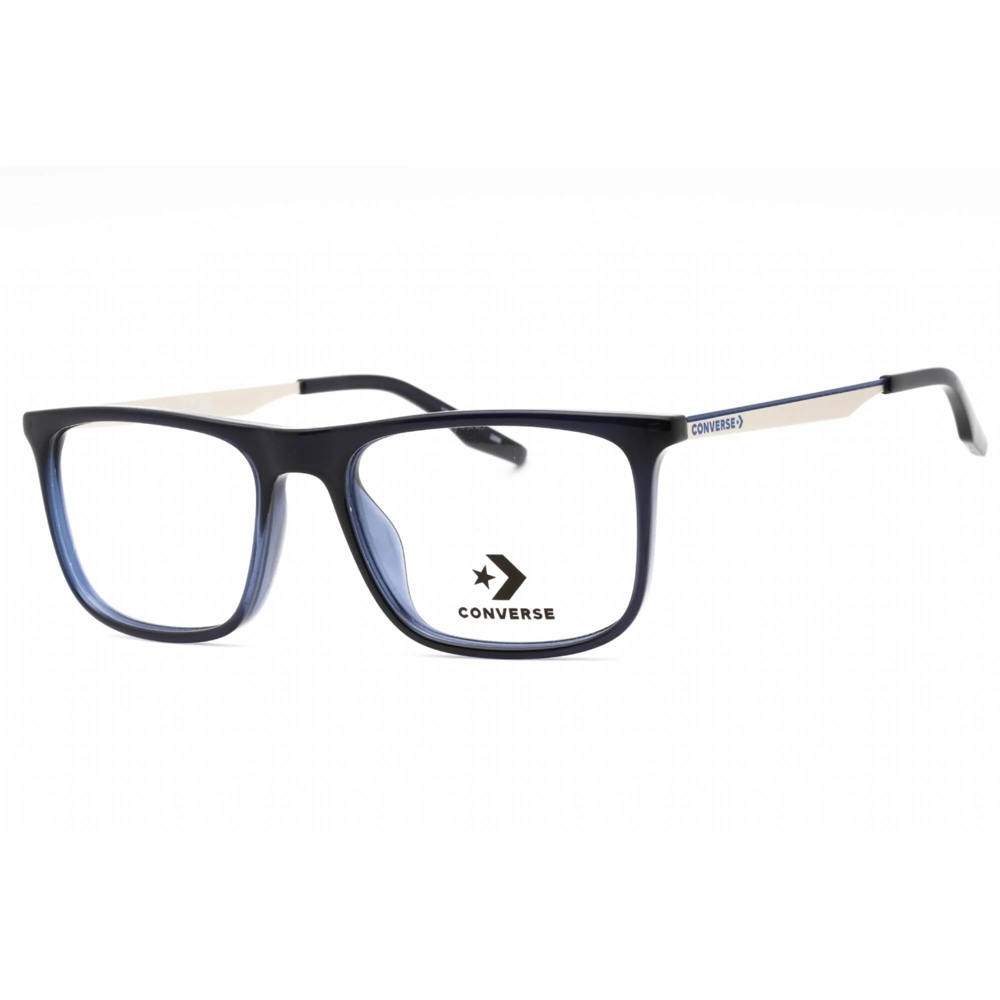 Converse Men's Eyeglasses - Crystal Obsidian Rectangular Full Rim Frame | CV8006 411