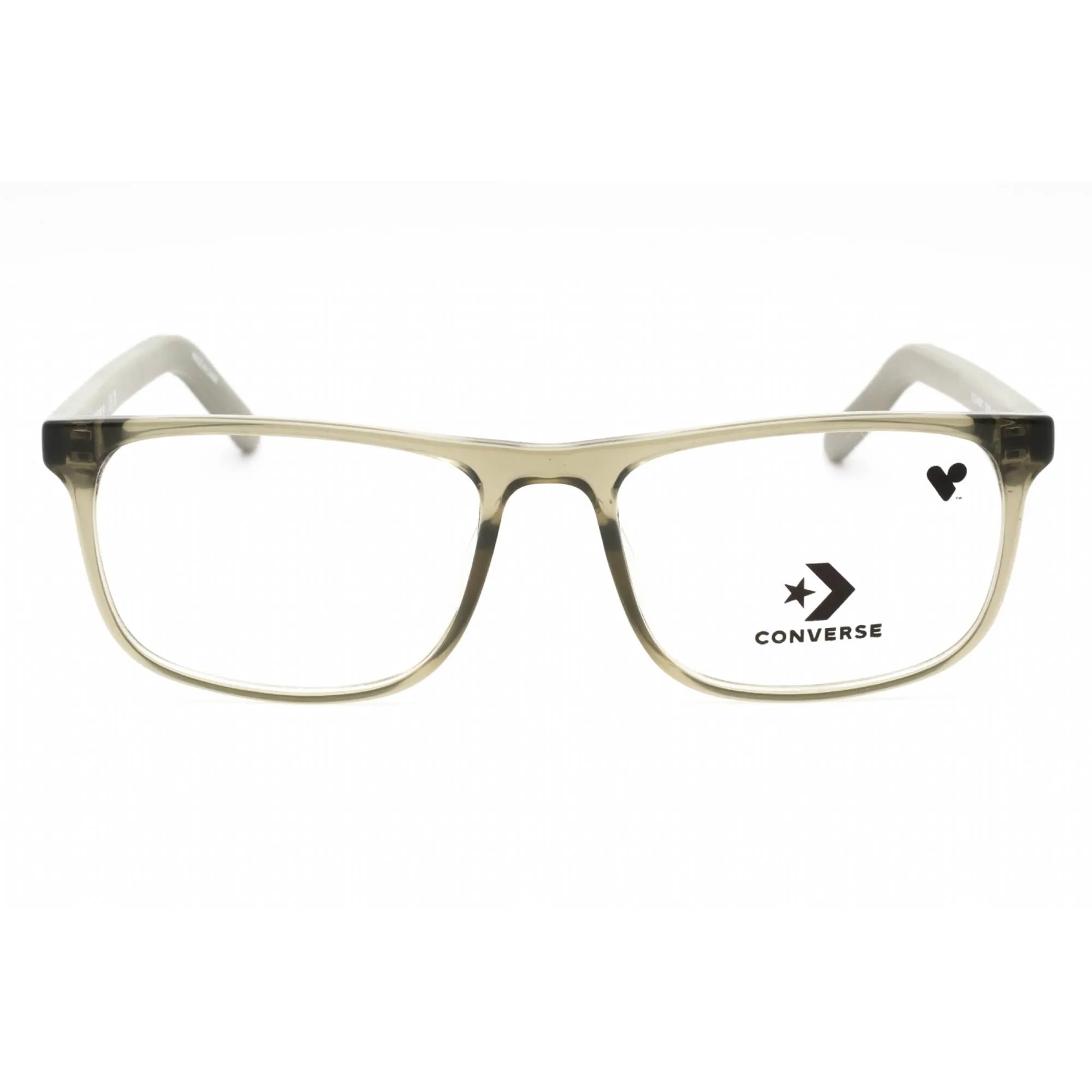 Converse Men's Eyeglasses - Crystal Slate Sage Rectangular Full Rim Frame | CV5059 029