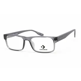 Converse Men's Eyeglasses - Full Rim Crystal Light Carbon Rectangular | CV5016 020