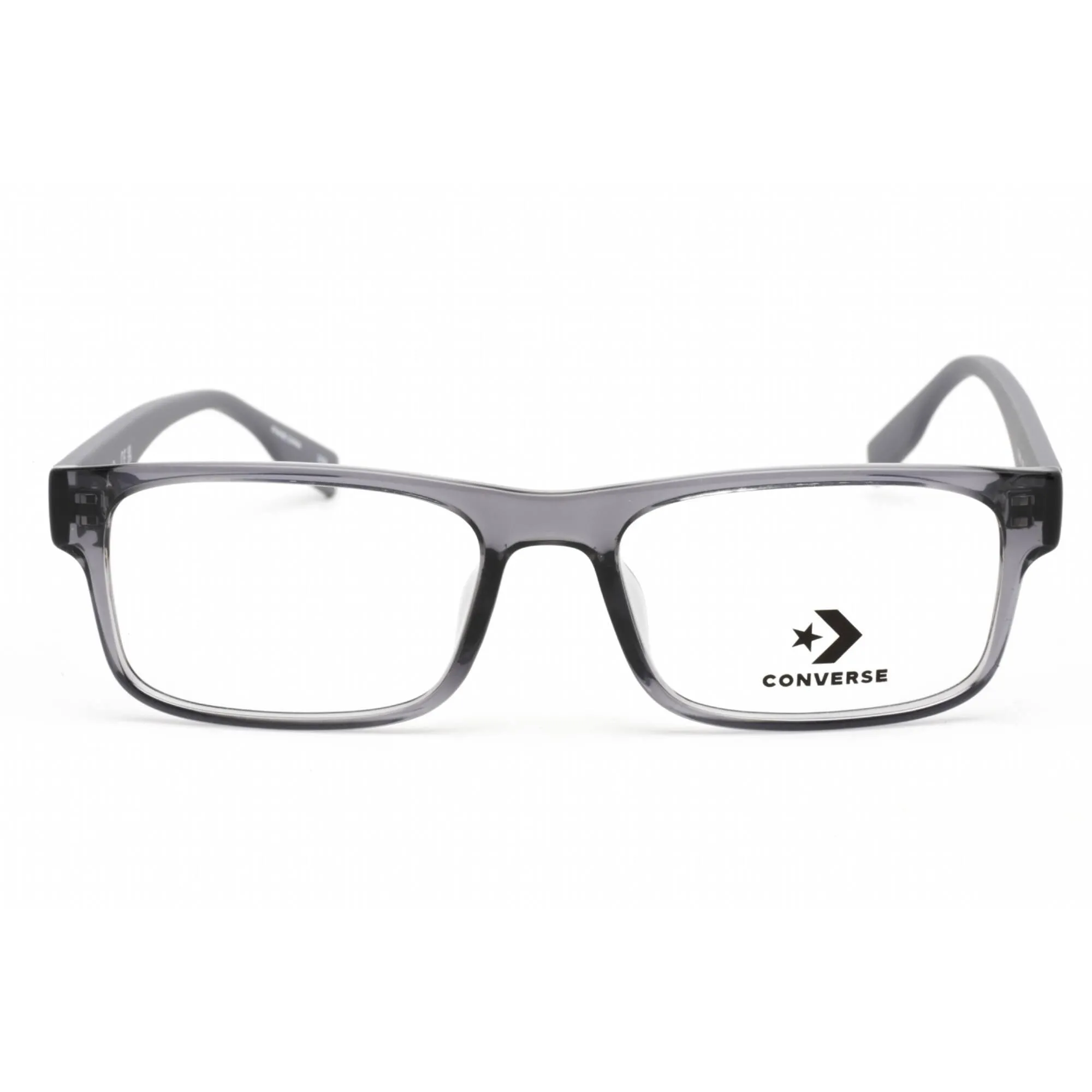 Converse Men's Eyeglasses - Full Rim Crystal Light Carbon Rectangular | CV5016 020