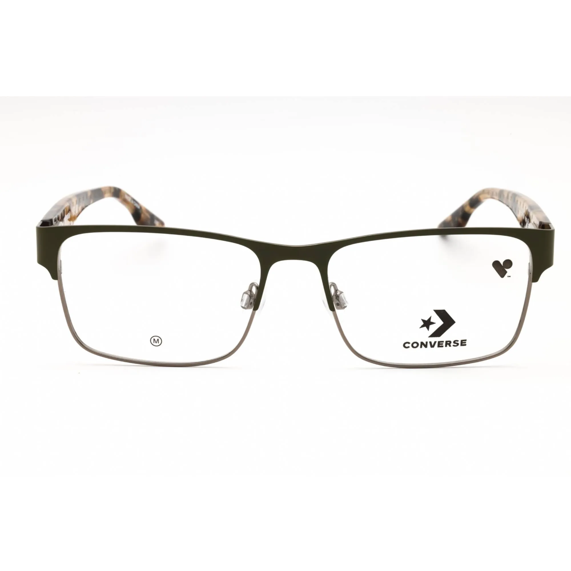 Converse Men's Eyeglasses - Matte Converse Utility Metal Full Rim Frame | CV3024 313