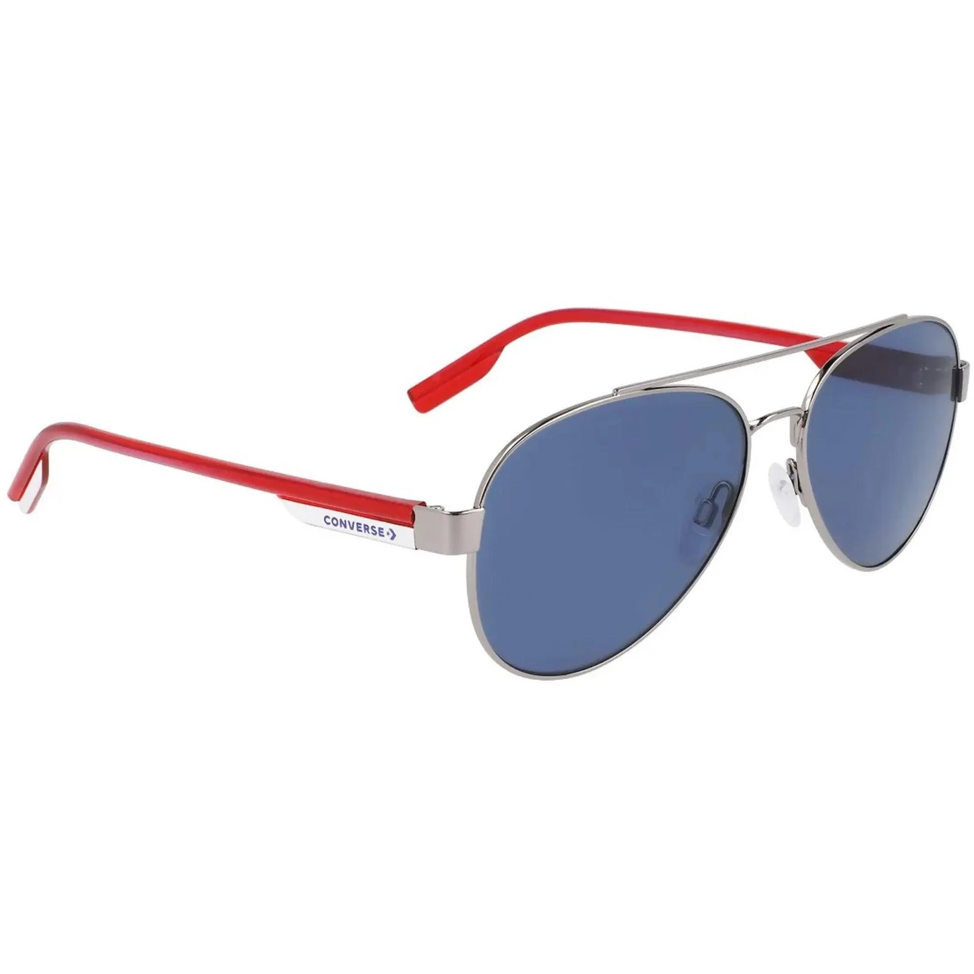 Converse Men's Sunglasses - Light Gunmetal and Red Metal Frame | CV300S DISRUPT 069