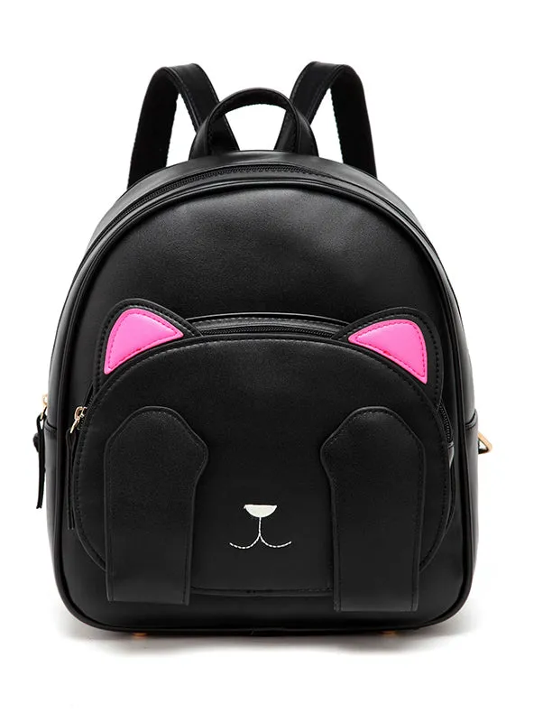 Cute Cat Backpacks Female Bag Small Backpacks