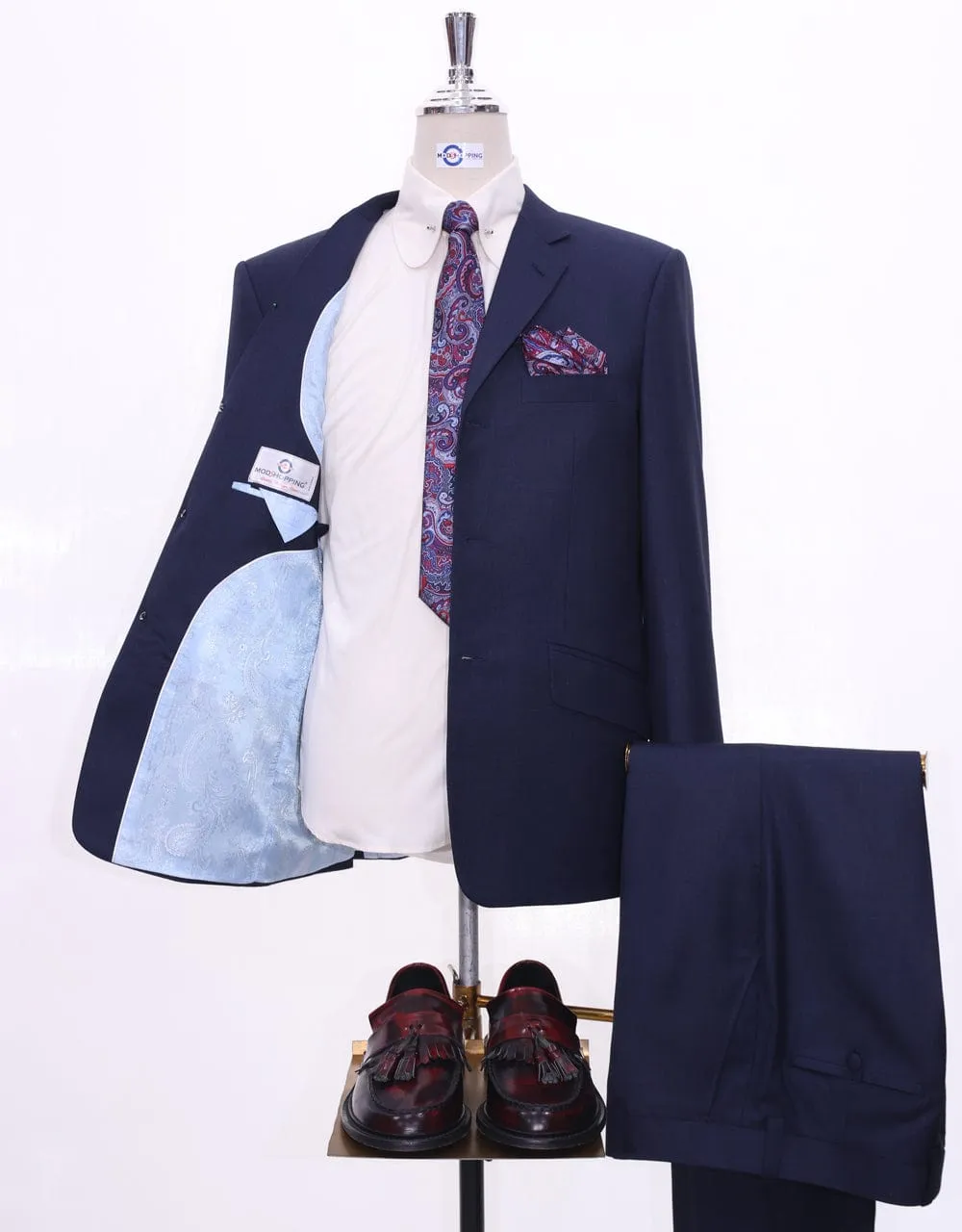 Essential Navy Blue Wedding Suit