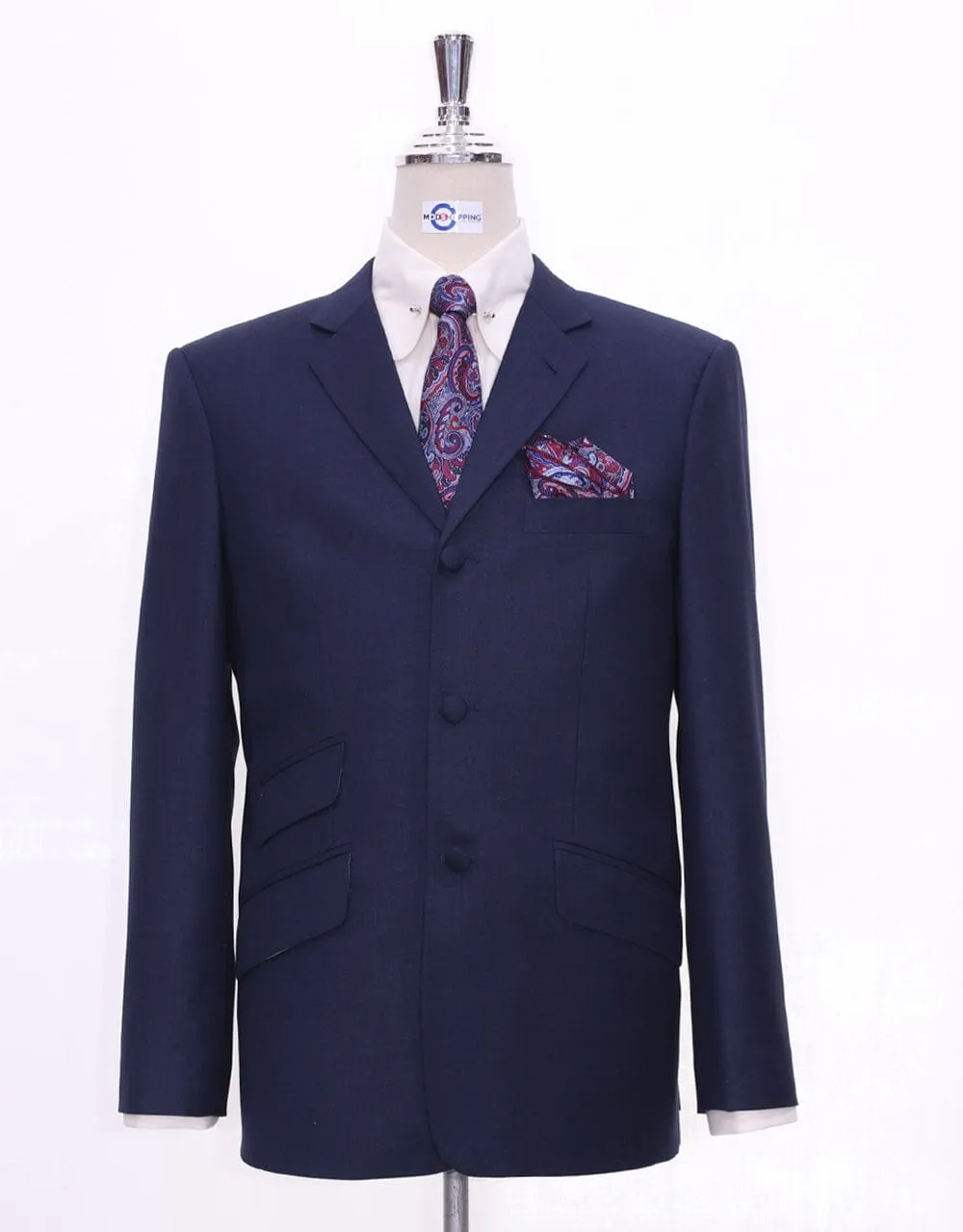 Essential Navy Blue Wedding Suit