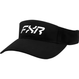 FXR 241942-1001-00 Attack Visor Velcro Back Sunshield UV Protection Vented Black White -