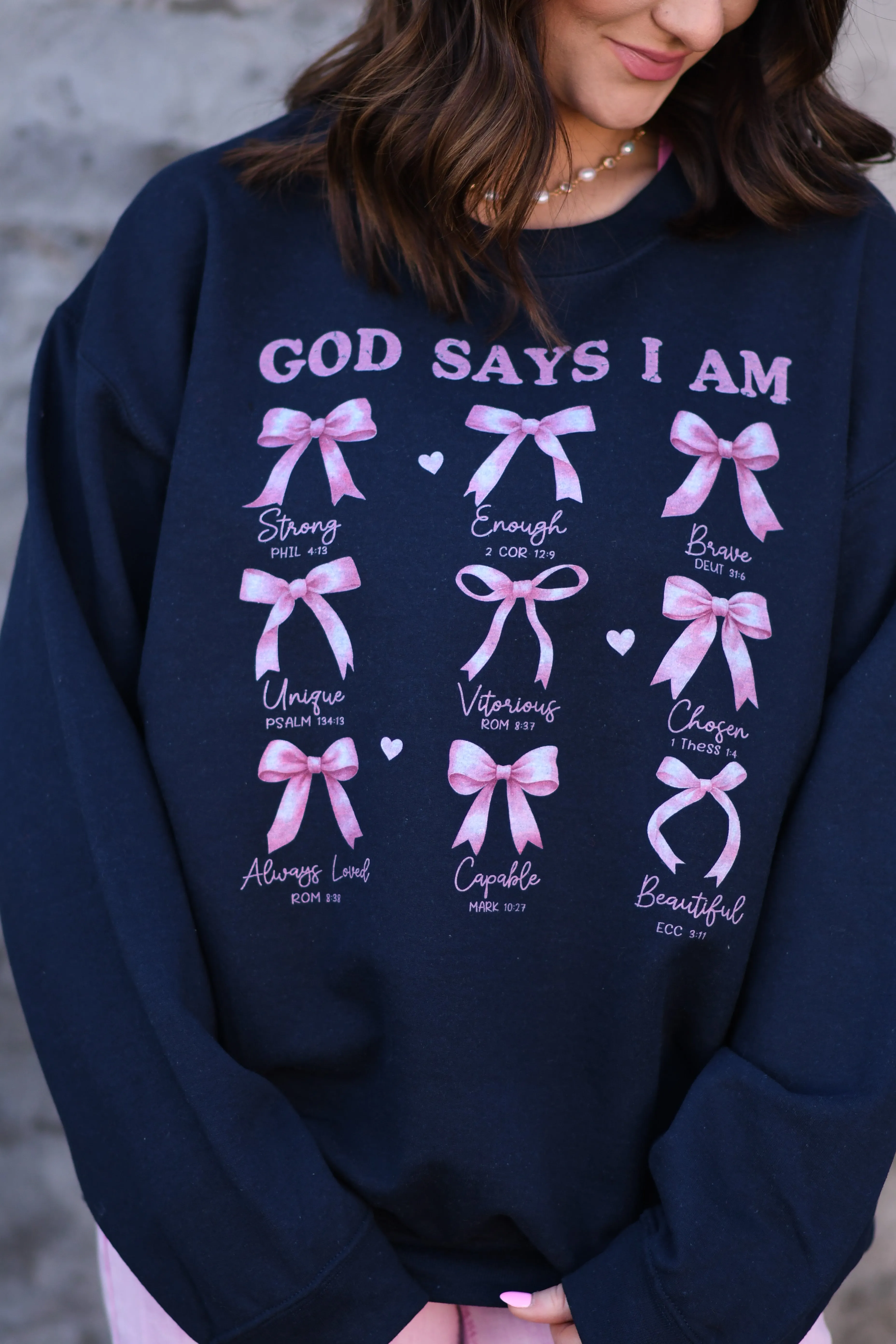 God Says I Am Sweatshirt