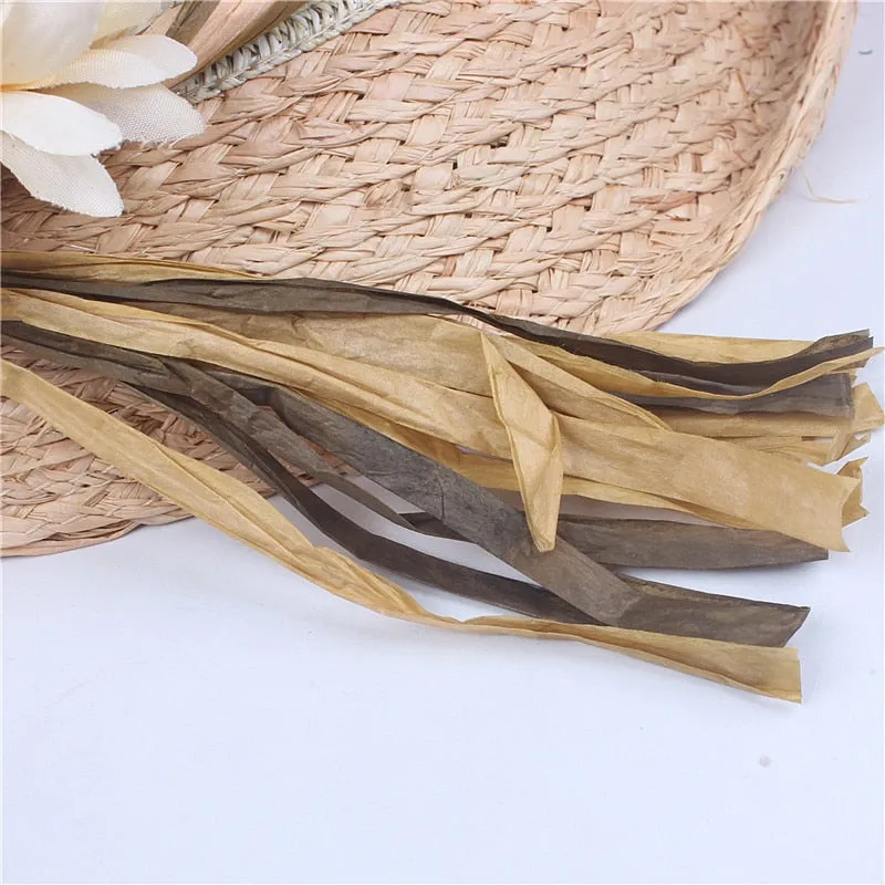 Good Quality Summer Hat Women Raffia Straw Cap