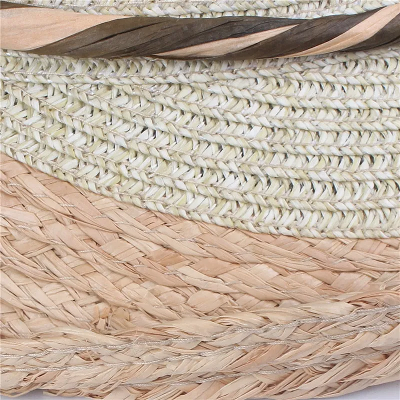 Good Quality Summer Hat Women Raffia Straw Cap