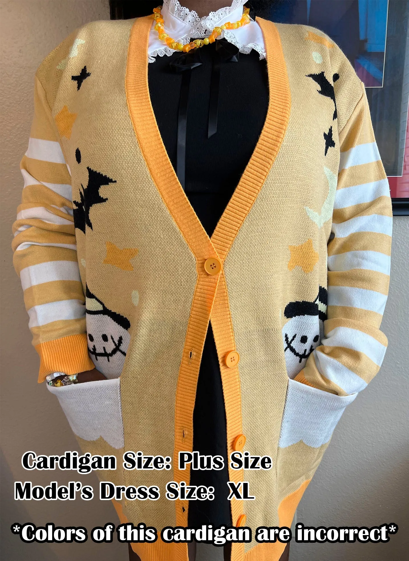 Haunted Night Oversize Cardigan