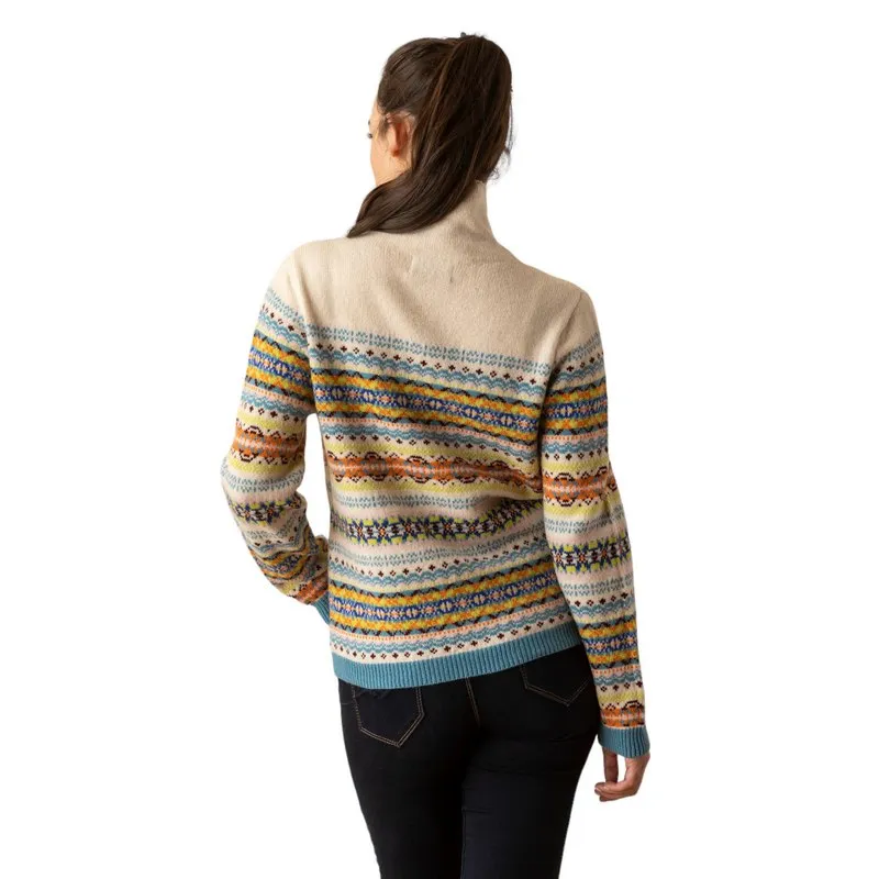 Kinross High Neck Sweater in Tulip