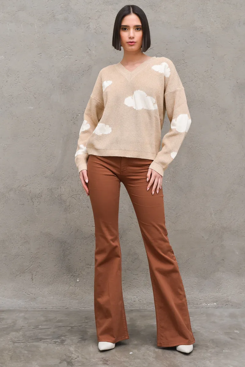 Knitwear Nuvole - Beige