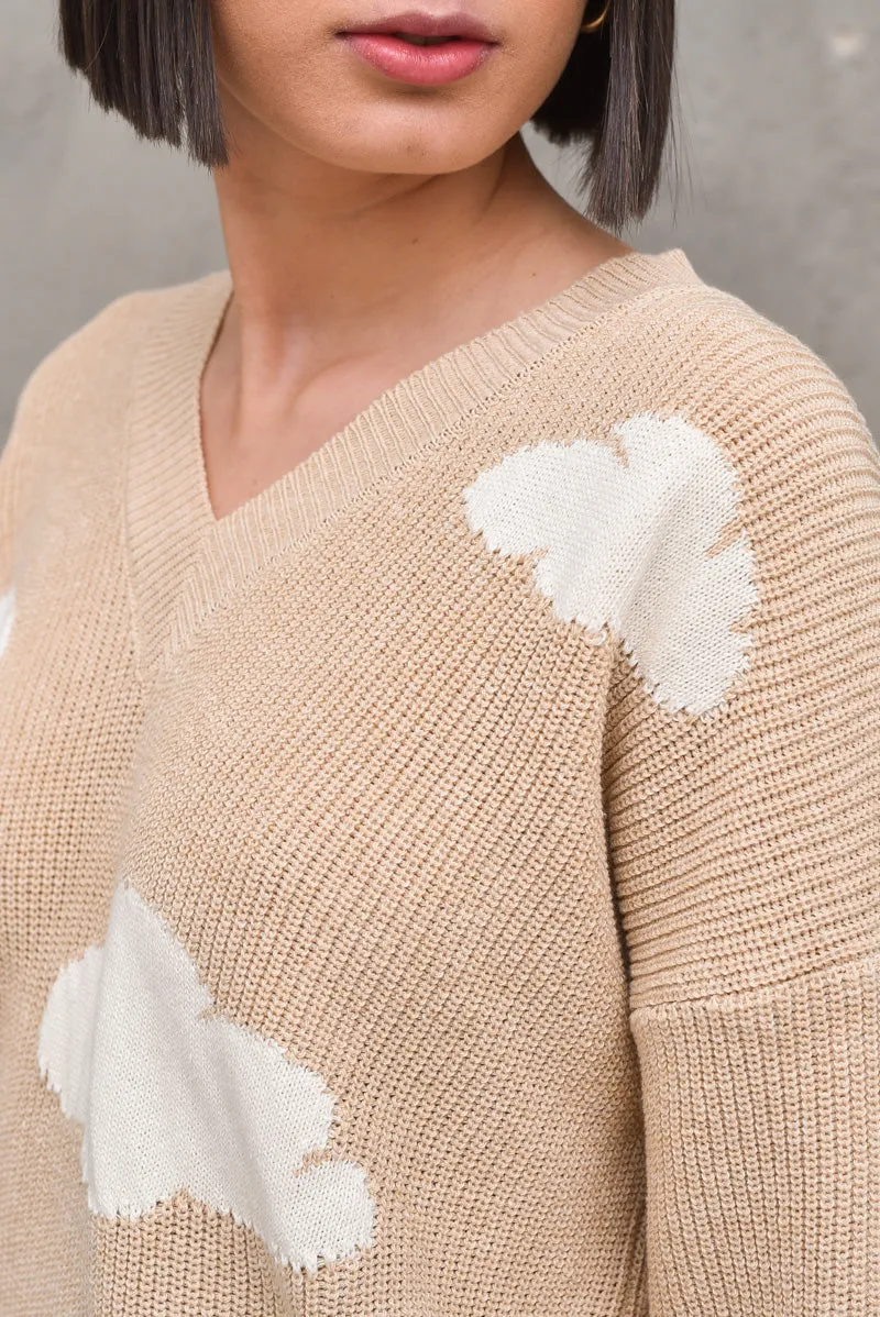 Knitwear Nuvole - Beige