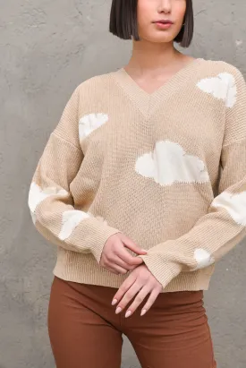 Knitwear Nuvole - Beige