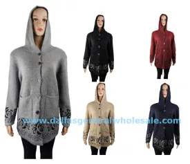 Ladies Fashion Sweater Cardigans Wholesale