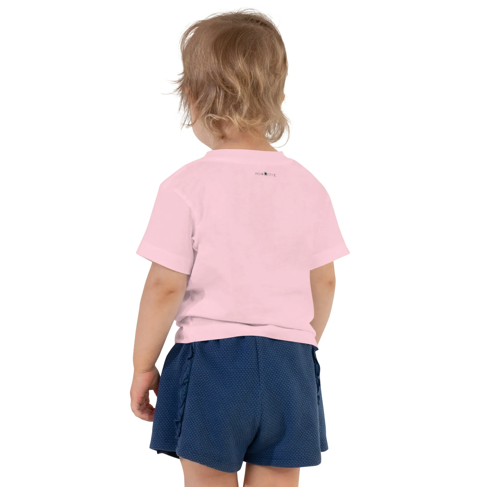 Little Whale Toddler Pink T-Shirt