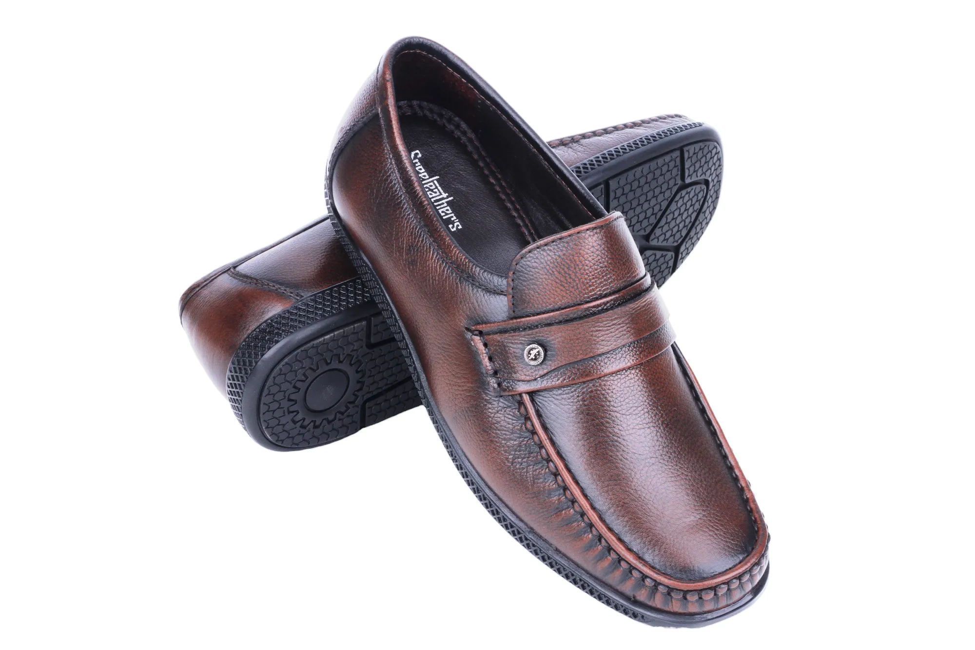 MENS SEMI FORMAL LEATHER SHOE 996871