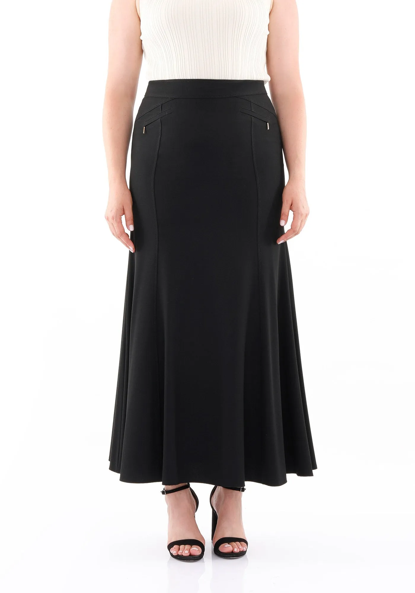 Modest Plus Size Mermaid Maxi Skirts | Fishtail Long Skirts