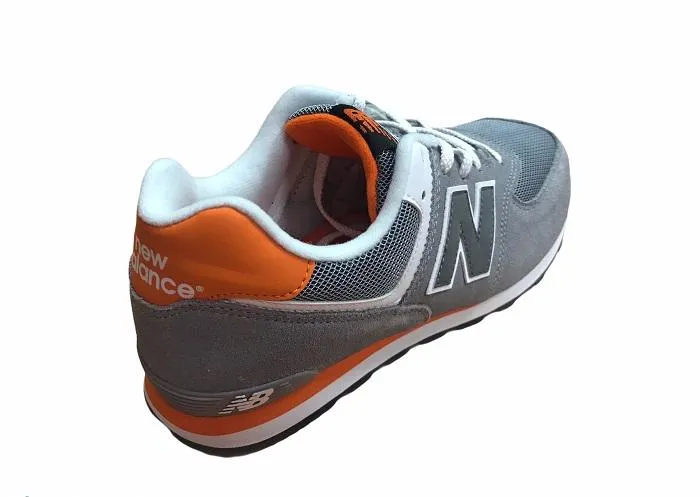 New Balance sneakers da ragazzo KL574P1G grey