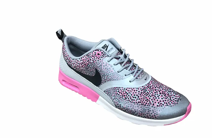 Nike scarpa da ginnastica da donna Air Max Thea Print 599408 005 grigio-nero-fucsia