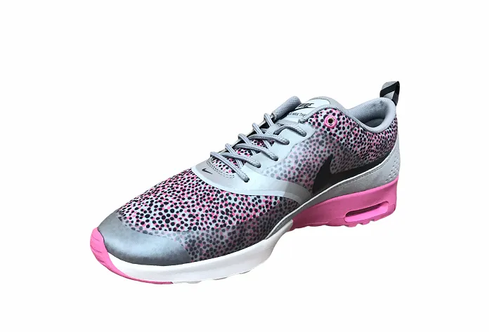 Nike scarpa da ginnastica da donna Air Max Thea Print 599408 005 grigio-nero-fucsia