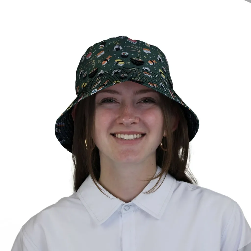 OÌishi Sushi Green Bucket Hat