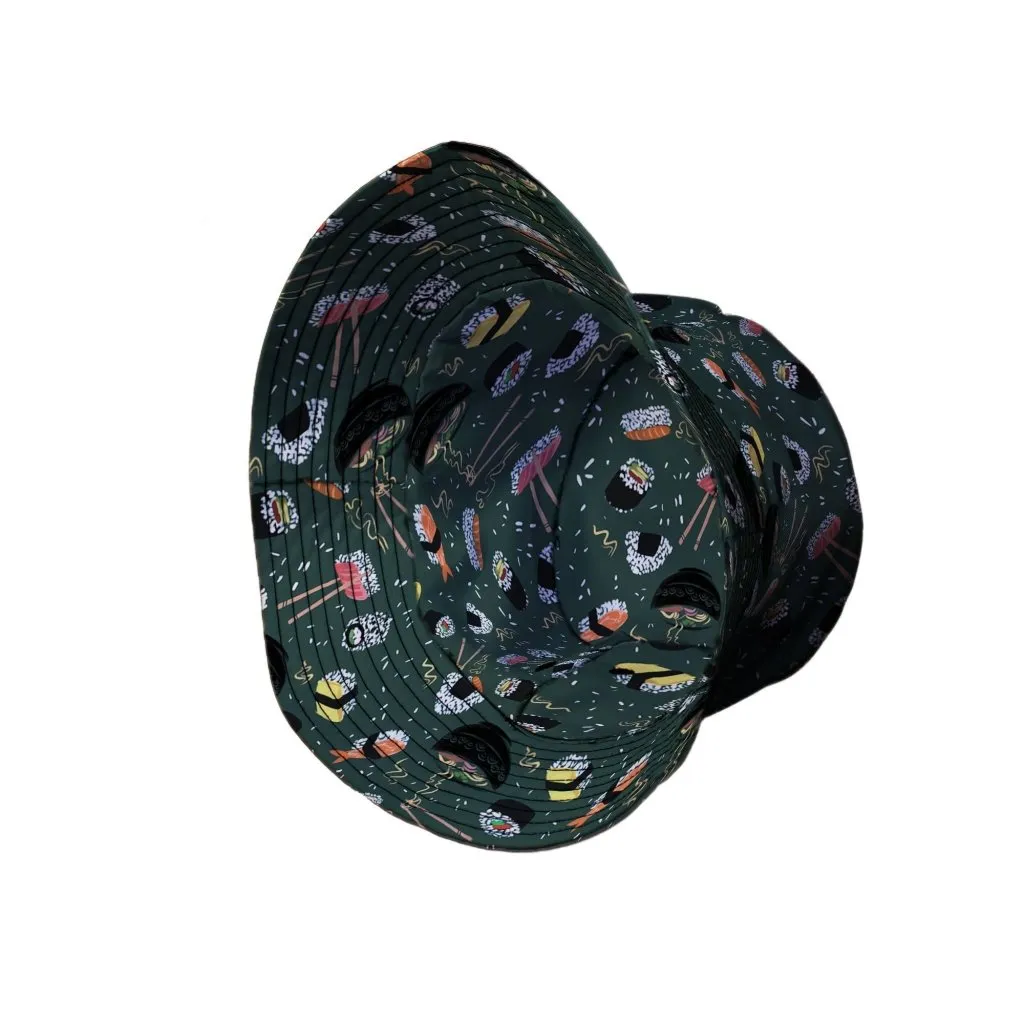 OÌishi Sushi Green Bucket Hat