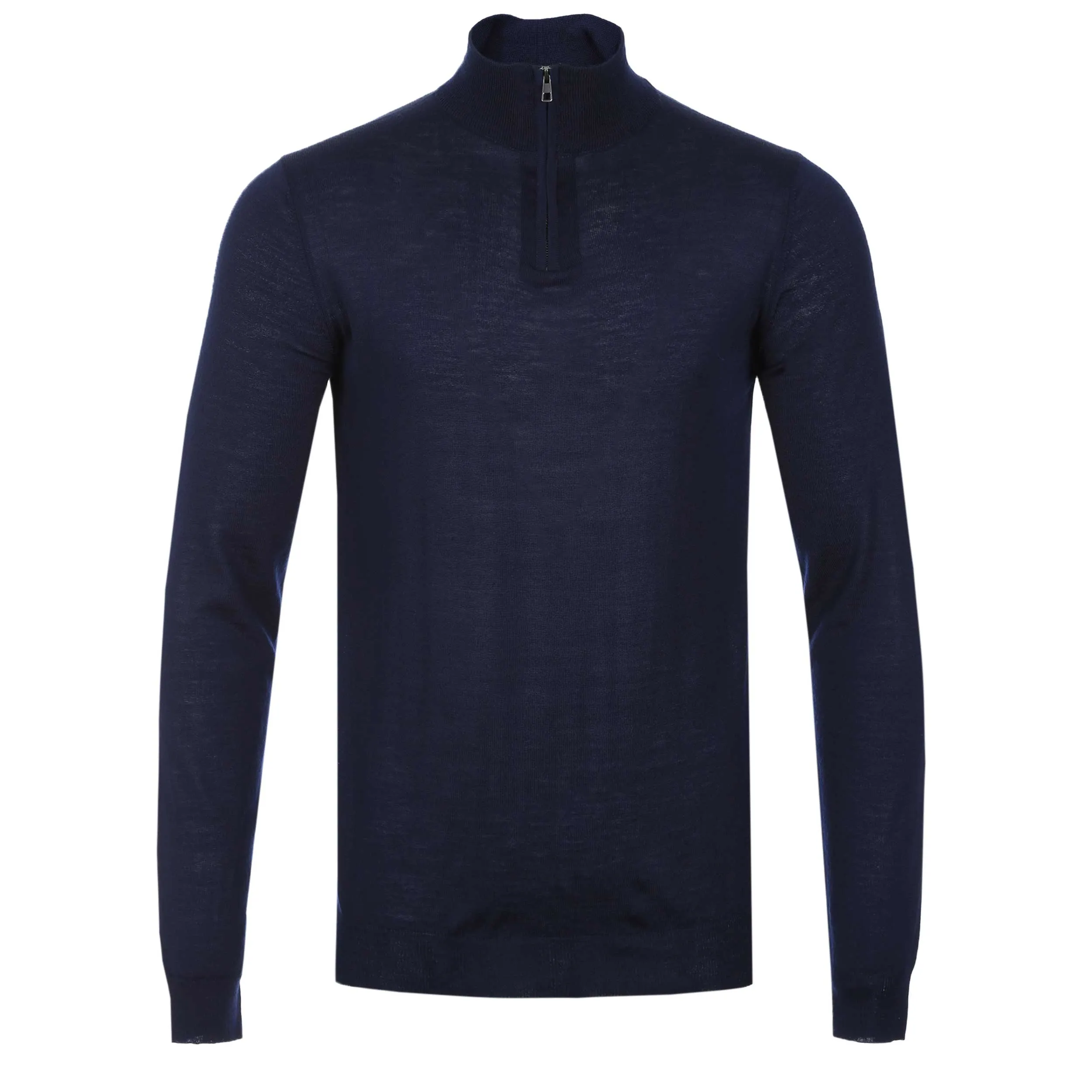 Oliver Sweeney Curragh 1/4 Zip Knitwear in Navy