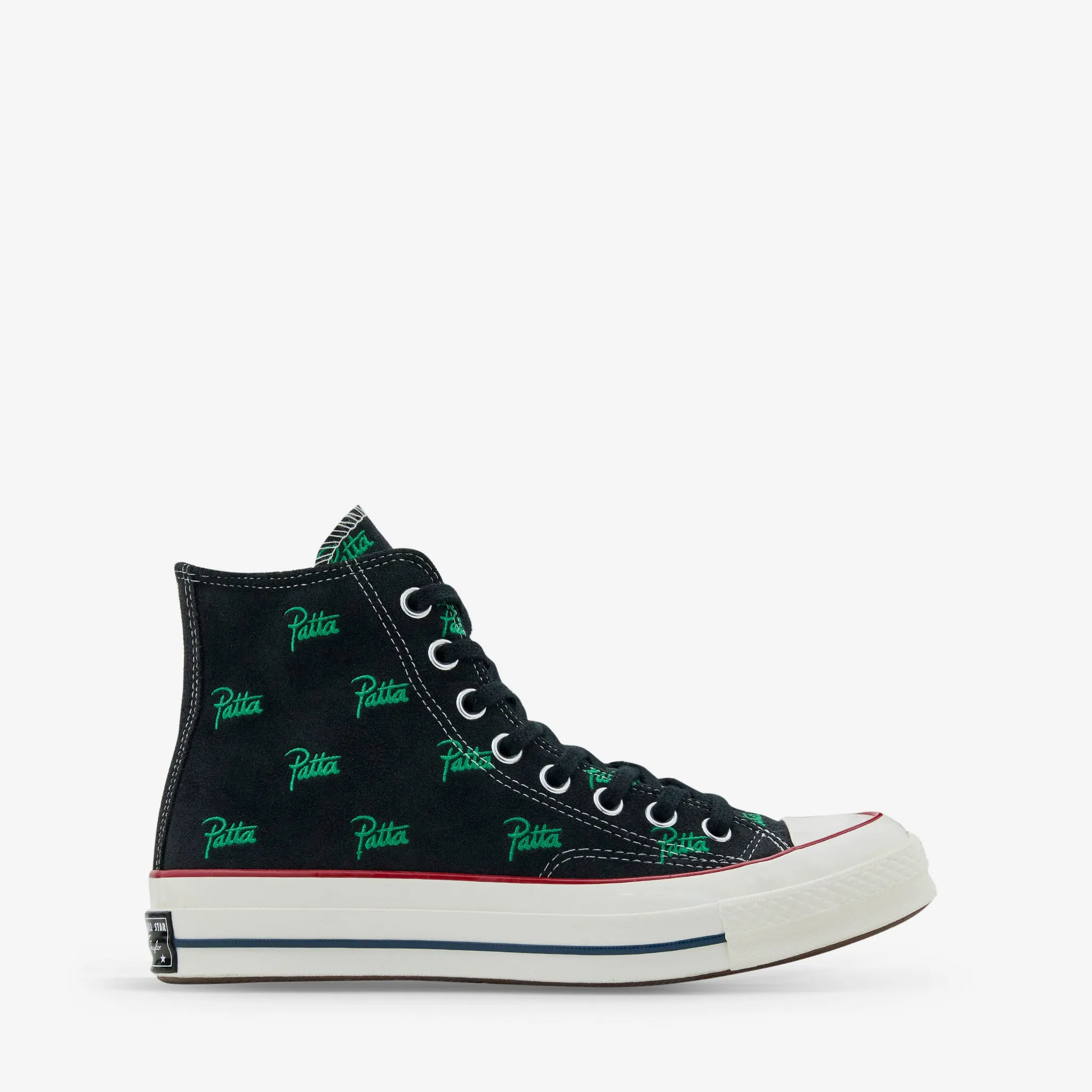 Patta x Chuck '70 Hi Black | Jolly Green