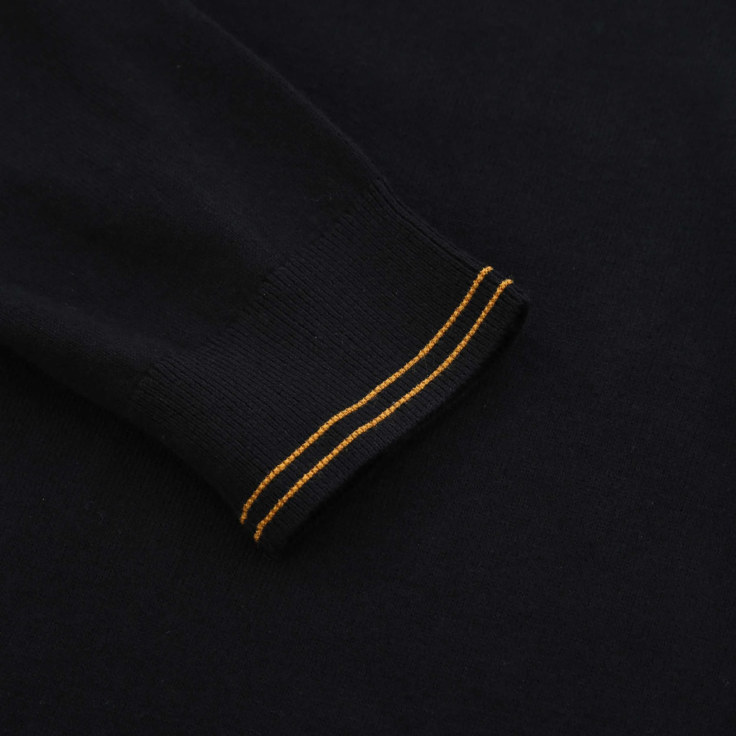 Paul Smith Roll Neck Zeb Bad Knitwear in Black