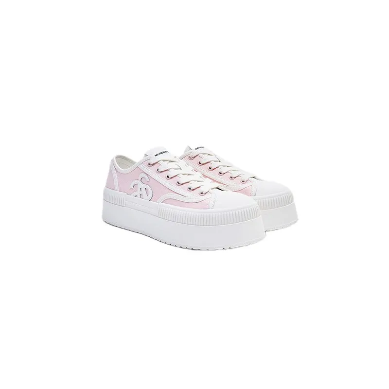 Pink Classic Court Platform Canvas