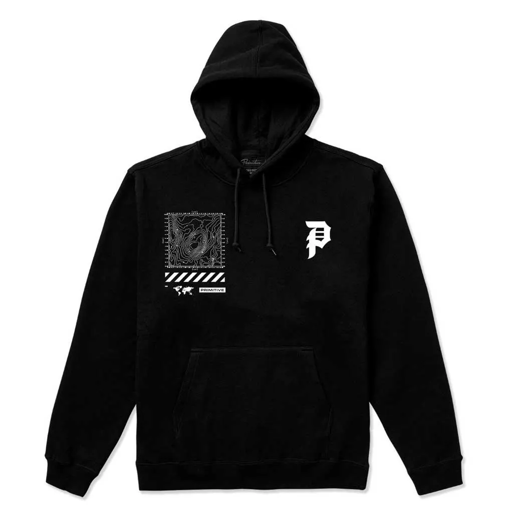 Primitive x COD Mapping Dirty P Hood - Black