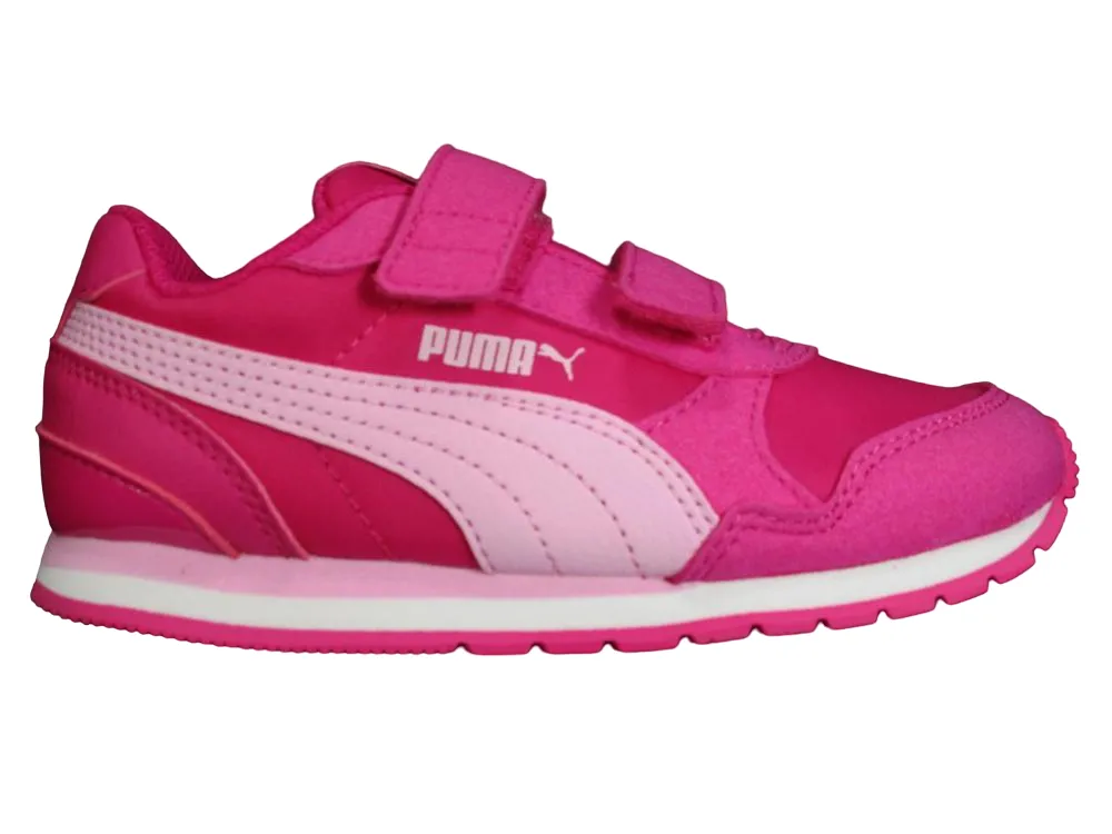 Puma scarpa con velcro da bambina Runner v2 365295 12