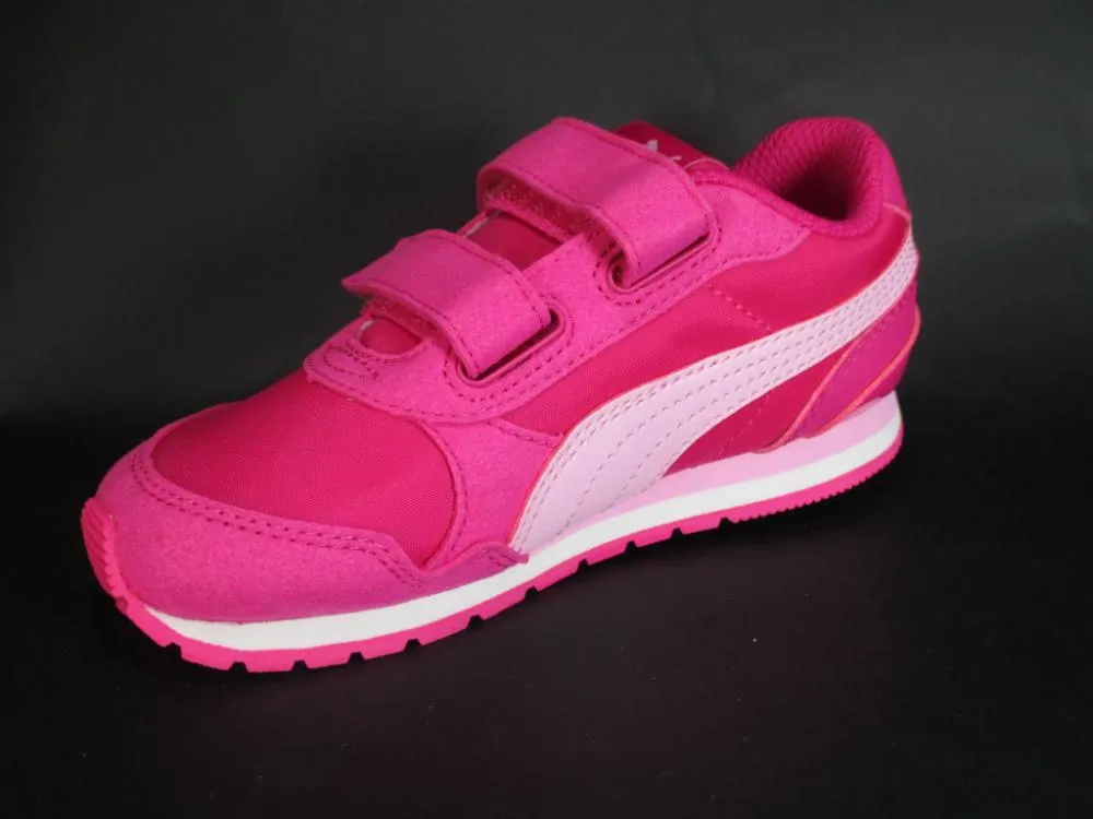 Puma scarpa con velcro da bambina Runner v2 365295 12