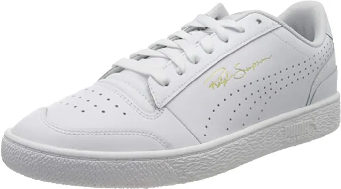 Puma scarpa sneakers da uomo Ralph Sampson lo Perf 371591 01 bianco