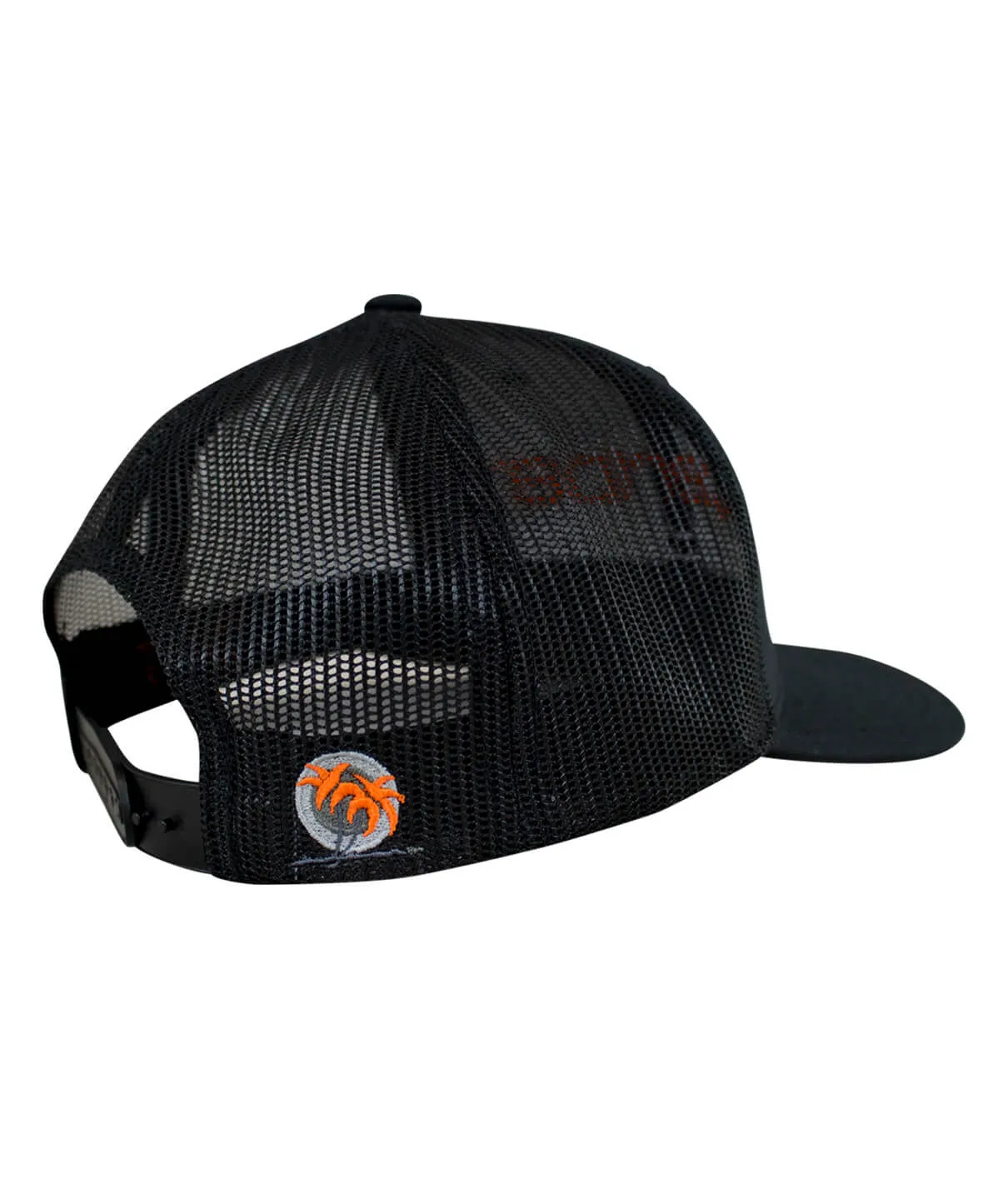 "On The Water - Center" Retro Trucker Baseball Cap