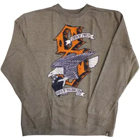 Rebel8 Dukes of Destruction Sweatshirt Grey