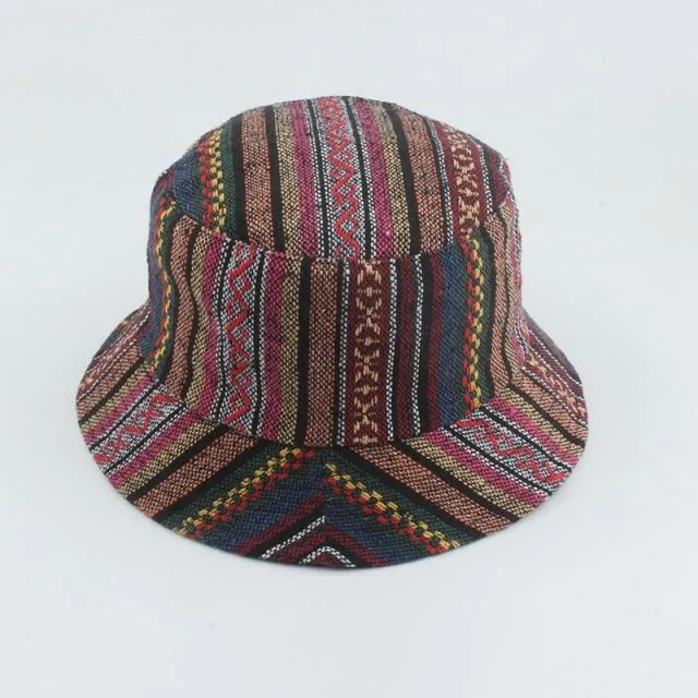 Reversible Bucket Hat Summer Sun Hats For Women Printed Bucket Hats