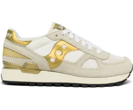 Saucony Originals scarpa sneakers da donna Shadow S1108-720 bianco-oro