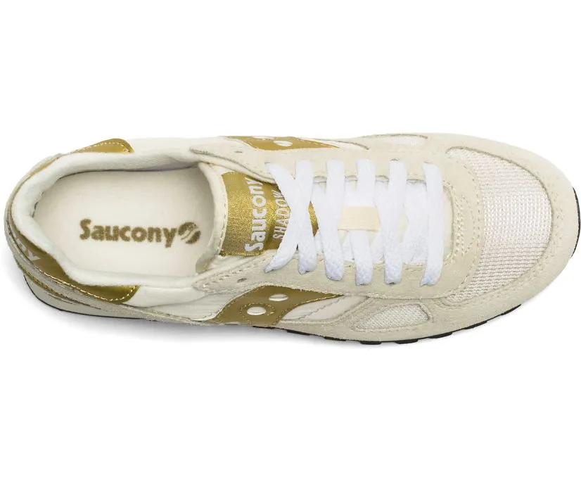 Saucony Originals scarpa sneakers da donna Shadow S1108-720 bianco-oro