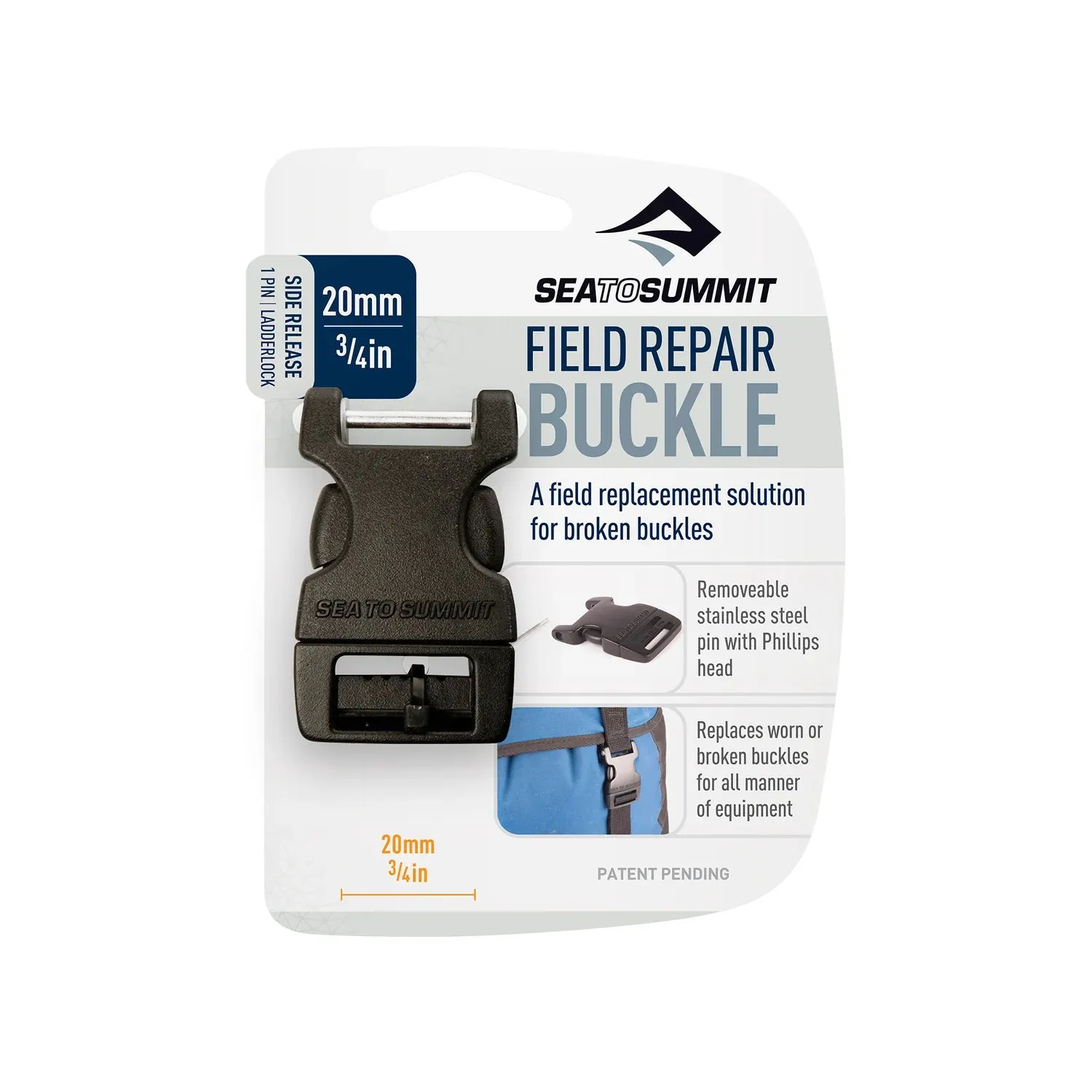 Side Release Field Repair Buckle