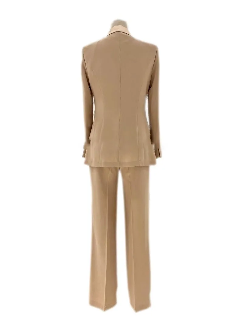 Silk Satin Wedding Pantsuit - Women Trouser Suits - Trouser Suit