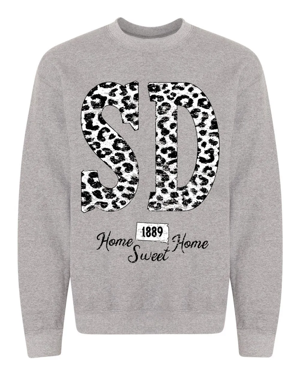 Snow Leopard State Sweatshirt (AR, KS, MO, OK, TX, GA, SD, WV)