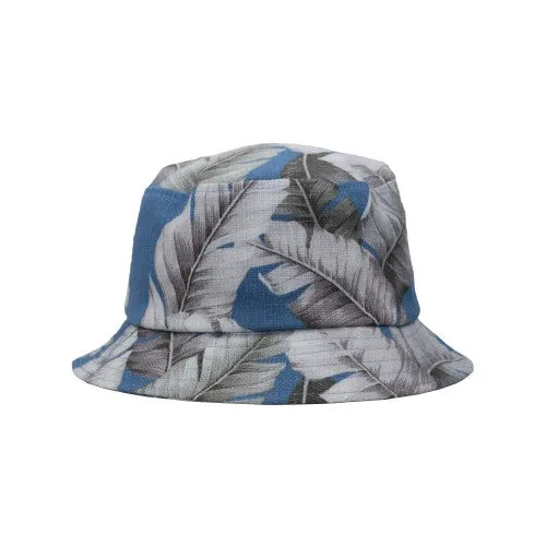 Sun Protection Barkcloth Bucket Hat