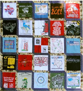 T-Shirts of Glory Quilt Pattern PRL-104 - Paper Pattern