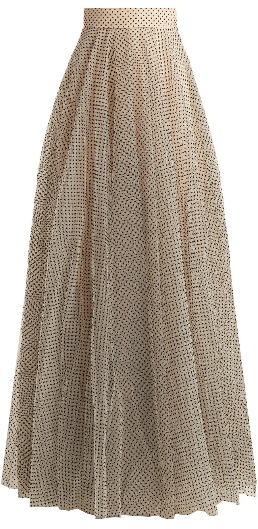 'Tempest' Ballet Polka-Dot Tulle Skirt