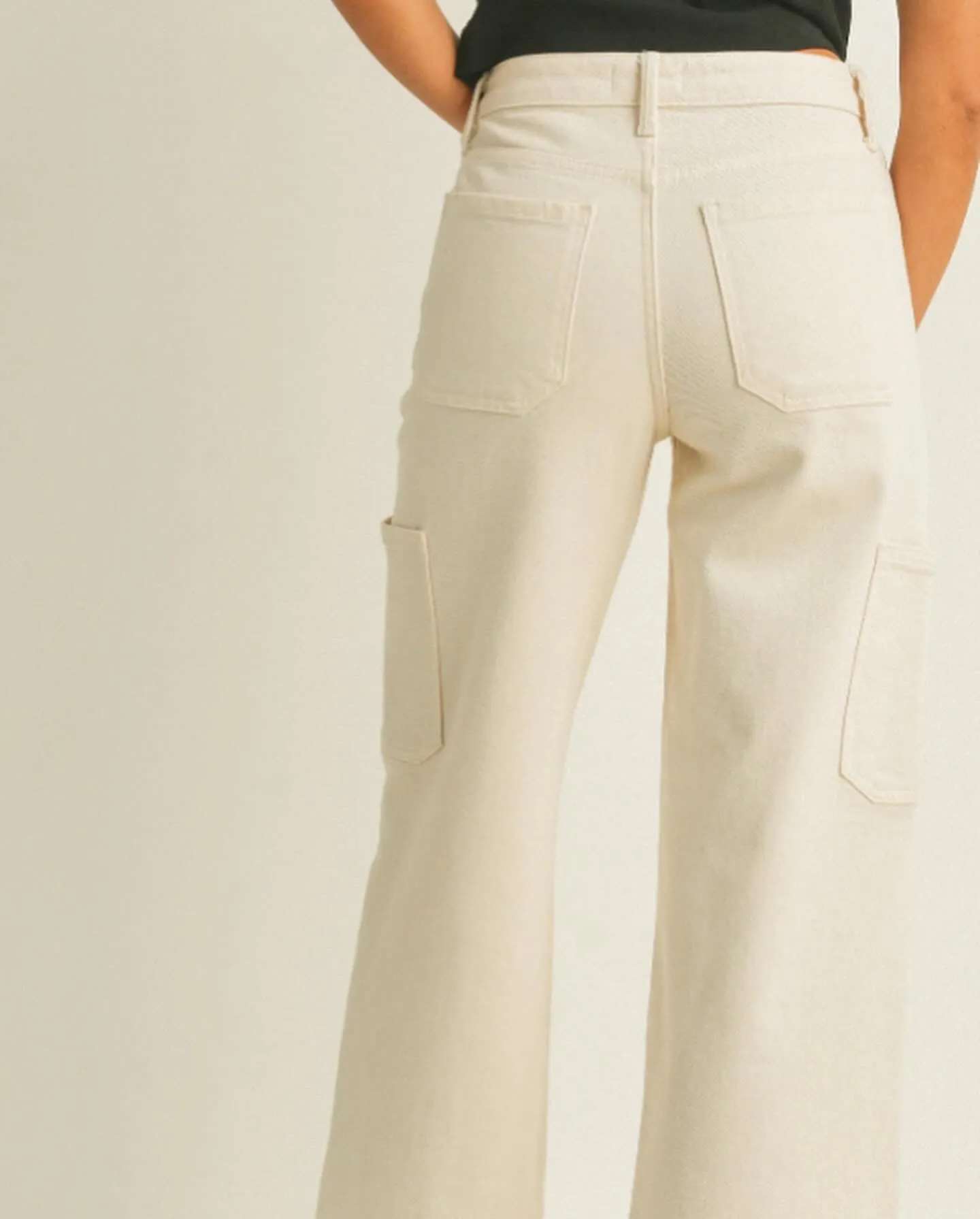 The Cargo Pant (Cream)