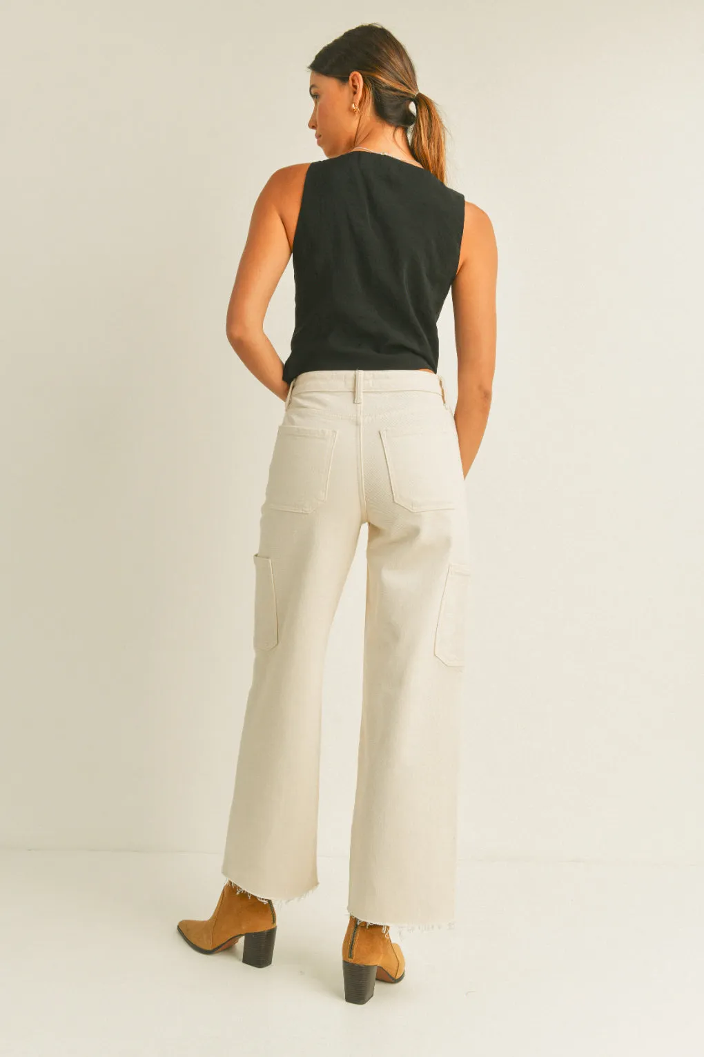 The Cargo Pant (Cream)