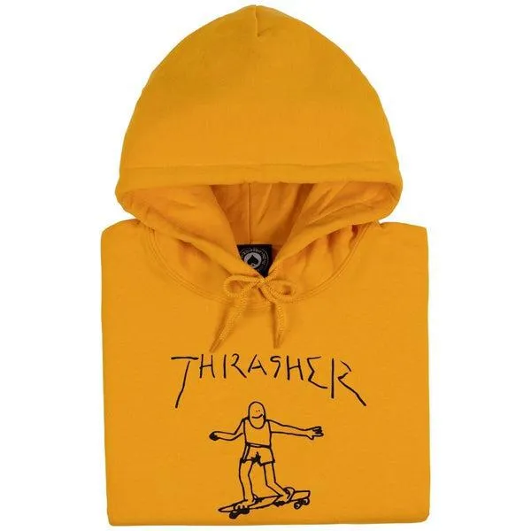 Thrasher Gonz Pullover Hoody Gold